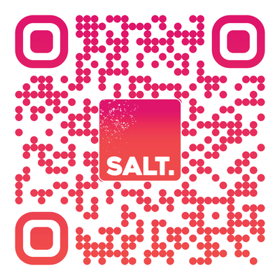 QR code to download the Salt app